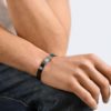 LE GRAMME - BRACELET RUBAN 21g NOIR
