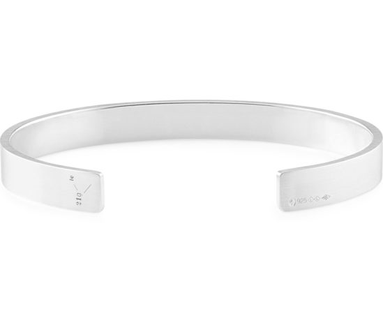 LE GRAMME - BRACELET RUBAN 21g ARGENT 925 LISSE BROSSÉ