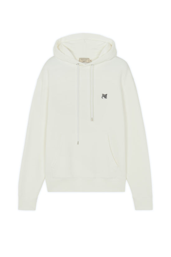 MAISON KITSUNÉ - HOODIE GREY FOX HEAD PATCH